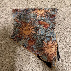 SHEIN Sun and Paisley Print Tank Top - Multicolor